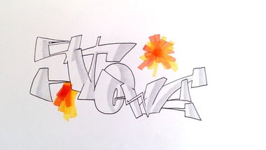 Graffiti Wall - Photo by phun (2017)