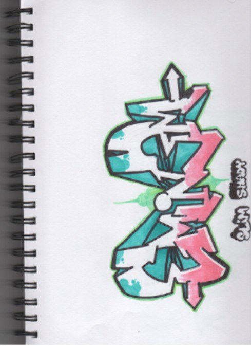 Graffiti Sketch - Photo by phun