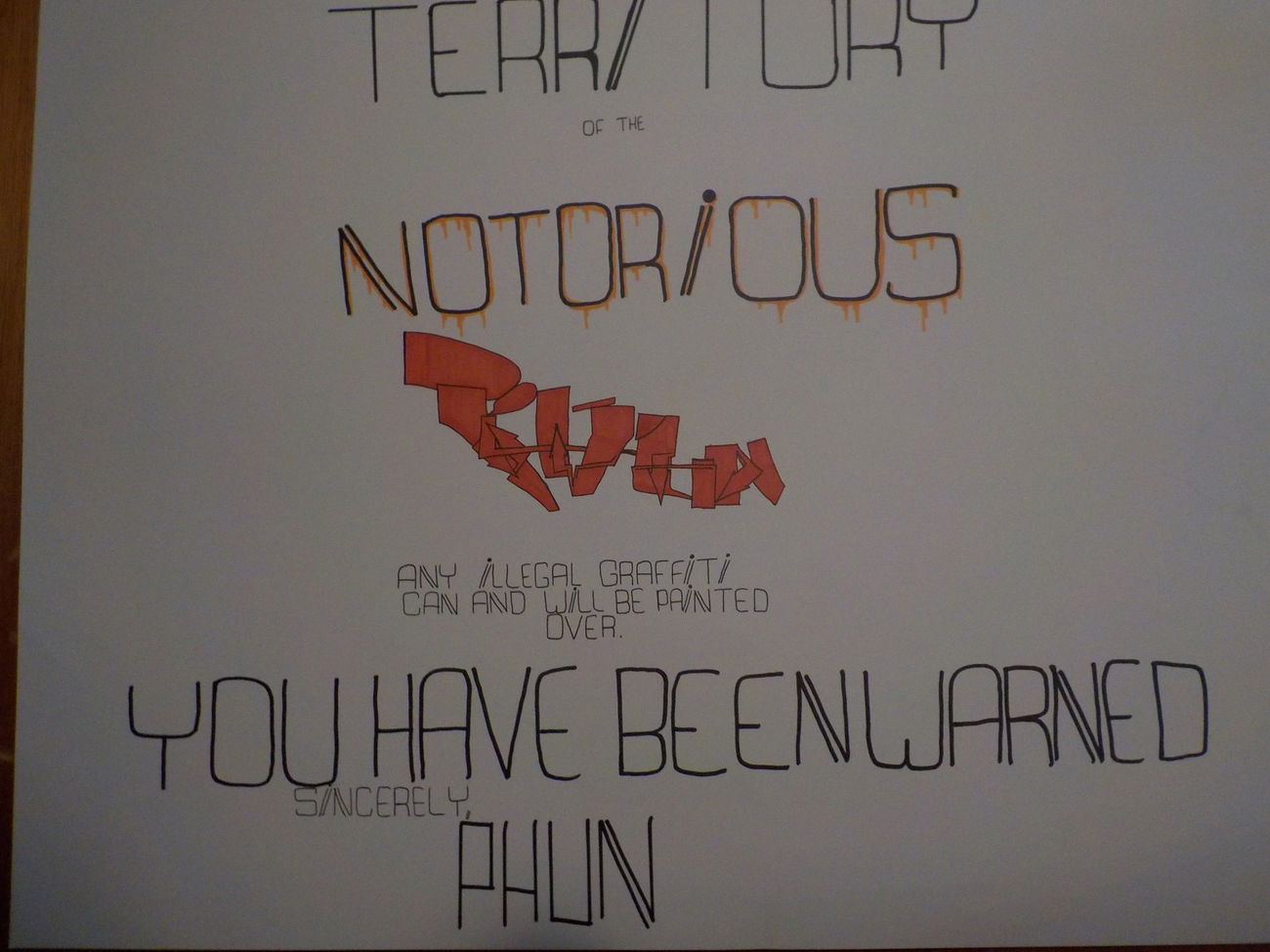 Graffiti Artwork - Photo by phun (2017)