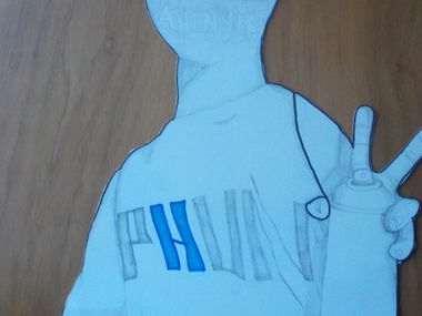 Graffiti Street Art - Photo by phun (2017)