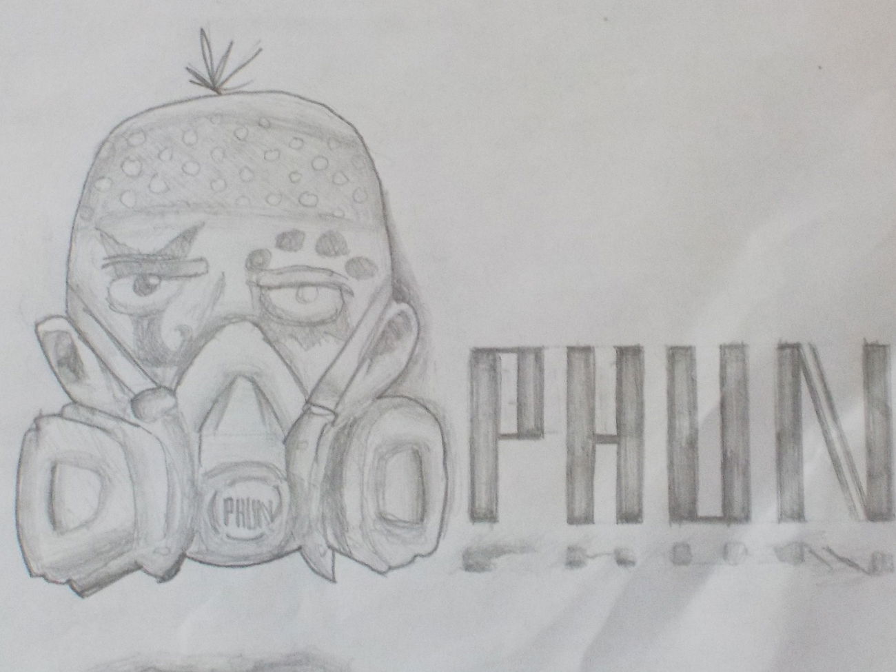 Graffiti Sketch - Photo by phun (2017)