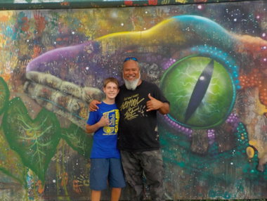 Graffiti Wall - Photo by phun (2017)