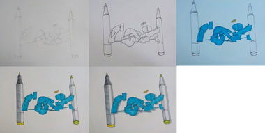 Graffiti Sketch - Photo by phun (2017)