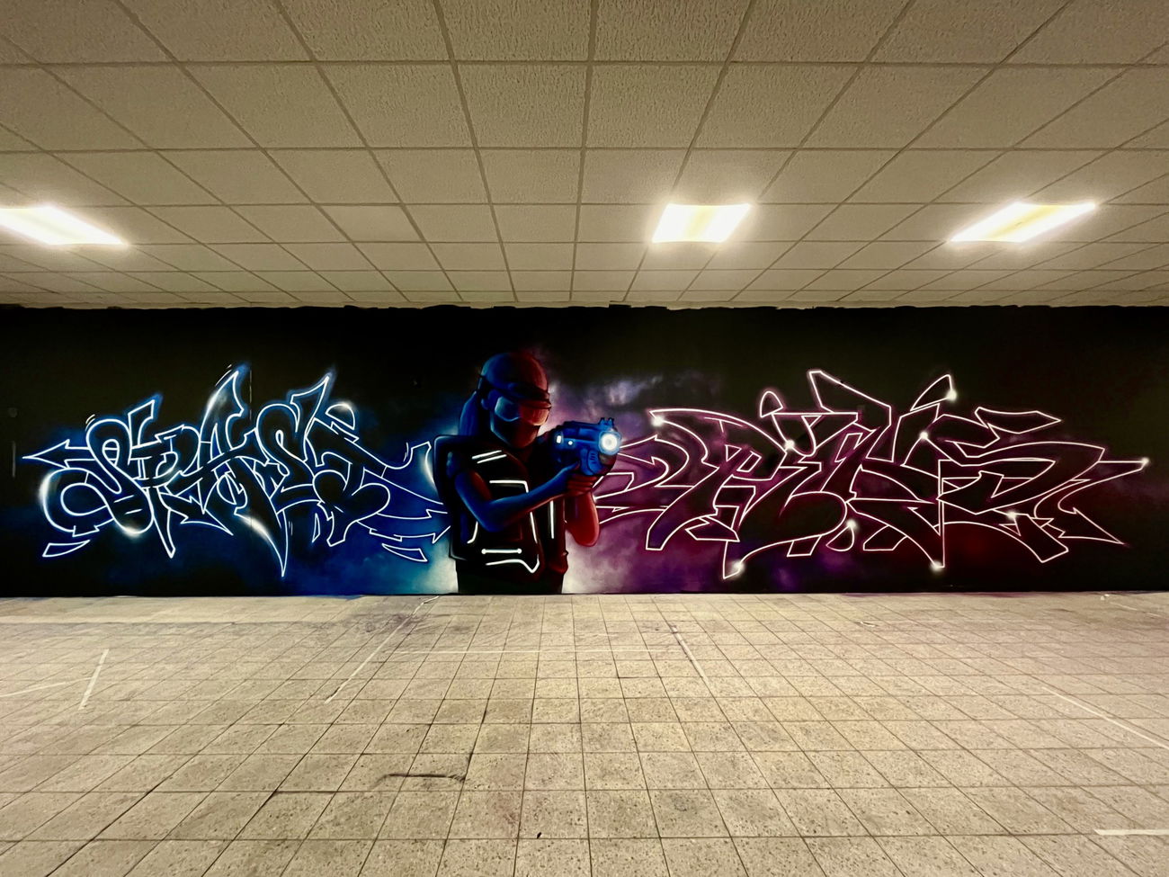 Graffiti Wall in Braunsbedra - Photo by picks906 - spast, picks (2025)