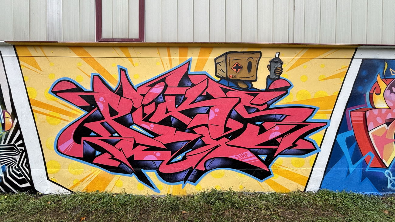 Graffiti Wall in Halle (saale) - Photo by picks906 - picks (2025)