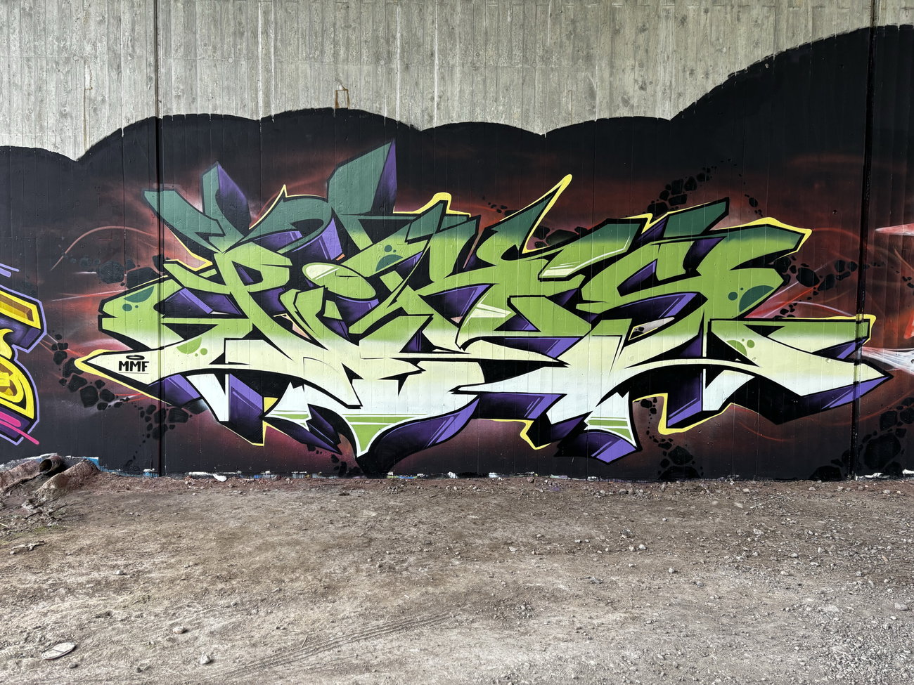 Graffiti Wall in Köchstedt - Photo by picks906 - picks (2025)