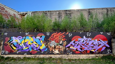 Graffiti Wall in Hettstedt - Photo by picks906 (2026)