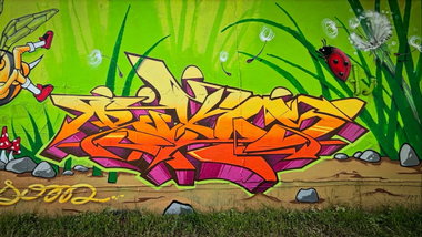 Graffiti Wall in Radeberg - Photo by picks906 (2026)