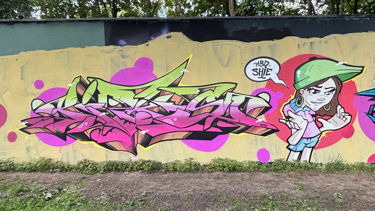 Graffiti Wall in Magdeburg - Photo by picks906 (2026)