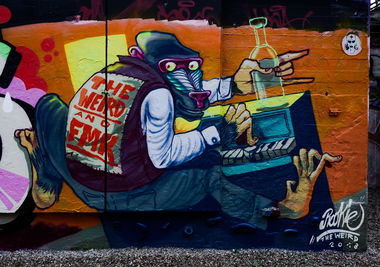 Graffiti Wall - Photo by pilotpirx - rookie, the, weird (2018)