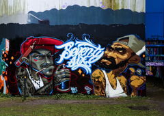 Graffiti Wall - Photo by pilotpirx - paco, los, sanchez (2016)