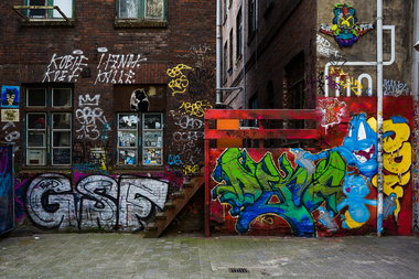 Graffiti Wall - Photo by pilotpirx - hamburg, germany, urban