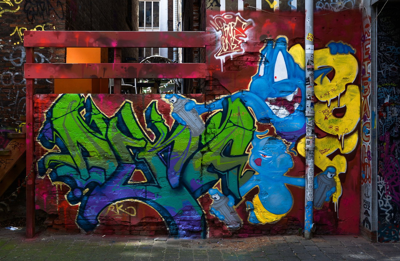 Graffiti Wall - Photo by pilotpirx - hamburg, germany, urban (2018)