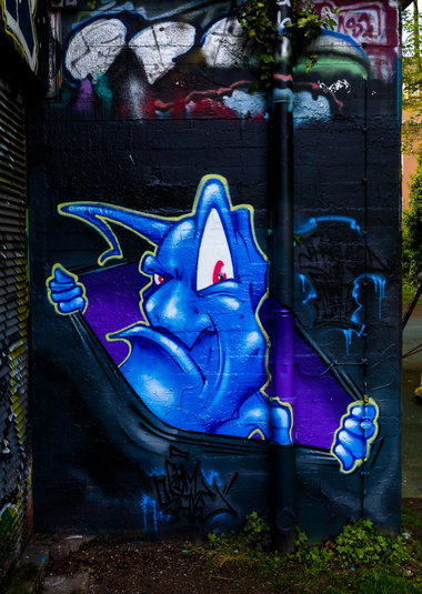 Graffiti Wall - Photo by pilotpirx - hamburg, germany, urban (2017)