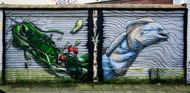 Graffiti Wall - Photo by pilotpirx - holm, mural, hamburg