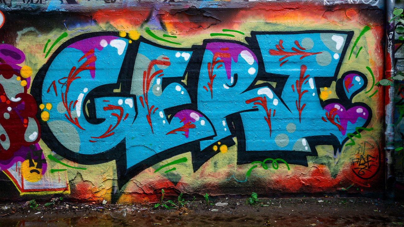 Graffiti Wall - Photo by pilotpirx - hamburg, germany, urban (2017)