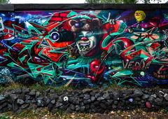 Graffiti Wall - Photo by pilotpirx - hamburg, germany, urban