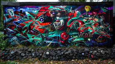 Graffiti Wall - Photo by pilotpirx - hamburg, germany, urban