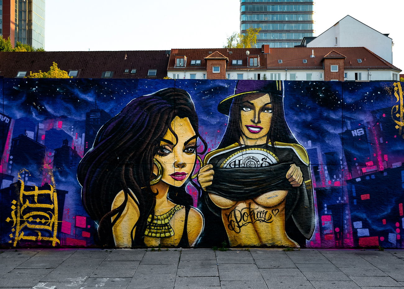 Graffiti Wall - Photo by pilotpirx - hamburg, germany, urban (2020)