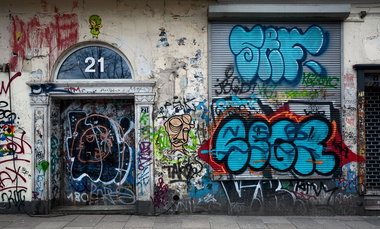 Graffiti Wall - Photo by pilotpirx - hamburg, germany, urban