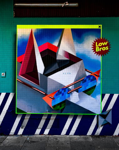 Graffiti Wall - Photo by pilotpirx - lowbros, hamburg, germany