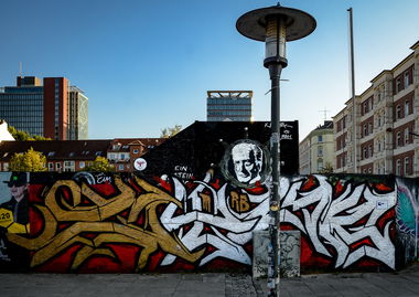 Graffiti Wall - Photo by pilotpirx - hamburg, germany, urban (2020)