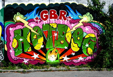 Graffiti Wall - Photo by pilotpirx - hamburg, germany, urban