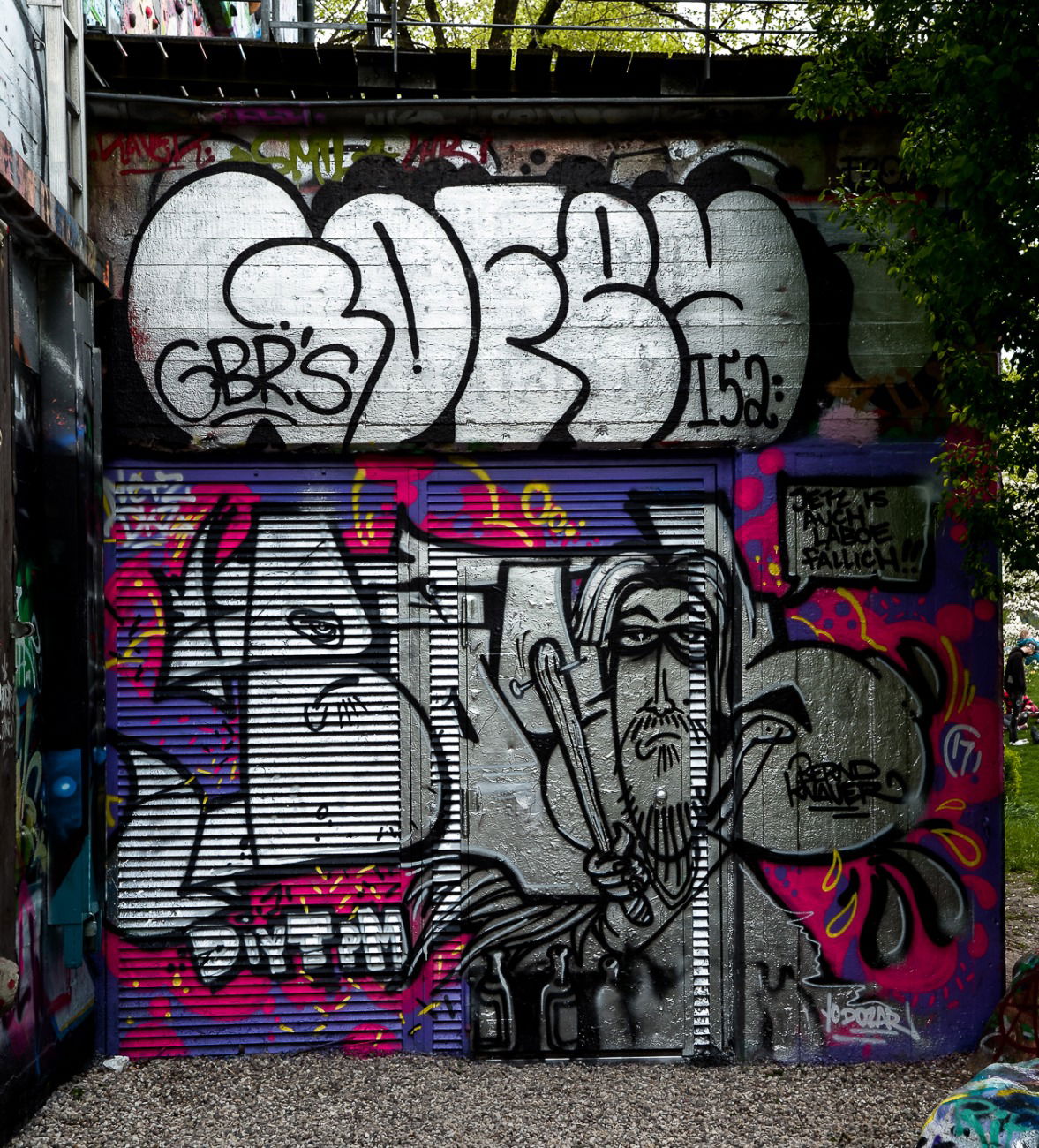 Graffiti Bombing - Photo by pilotpirx - hamburg, germany, graffiti (2017)