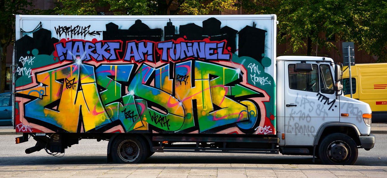 Graffiti Artwork - Photo by pilotpirx - wesh, hamburg, germany (2018)