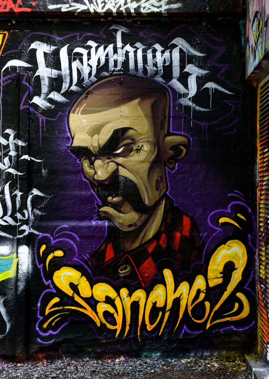 Graffiti Wall - Photo by pilotpirx - hamburg, germany, urban (2019)
