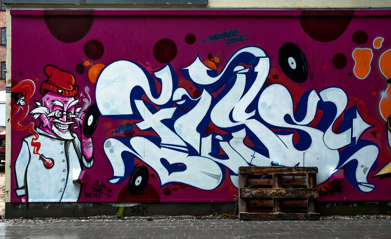 Graffiti Wall - Photo by pilotpirx - hamburg, germany, urban (2017)