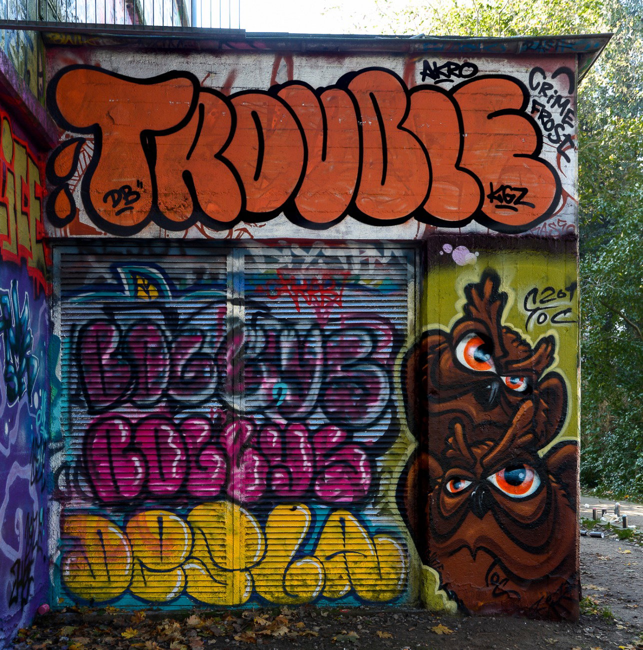 Graffiti Wall - Photo by pilotpirx - hamburg, germany, urban (2017)