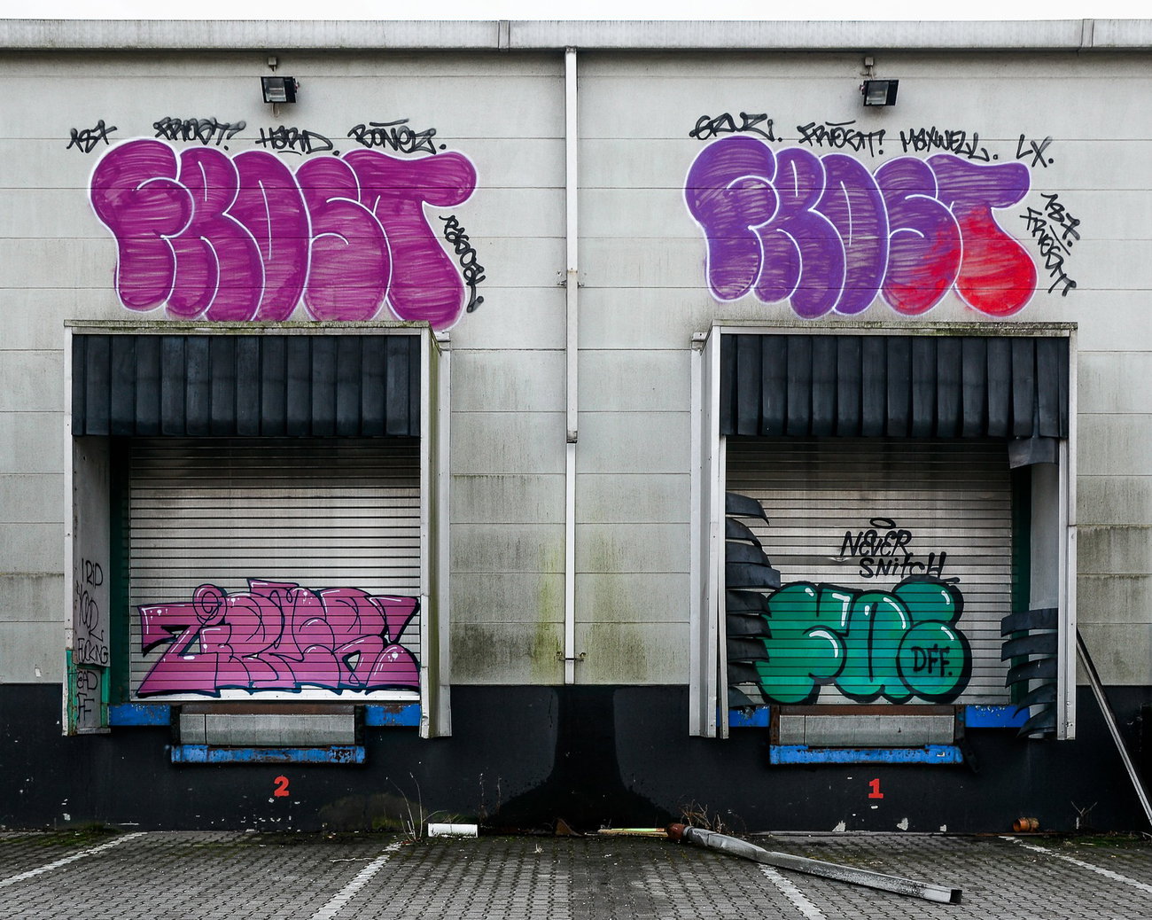 Graffiti Wall - Photo by pilotpirx - hamburg, germany, urban (2017)