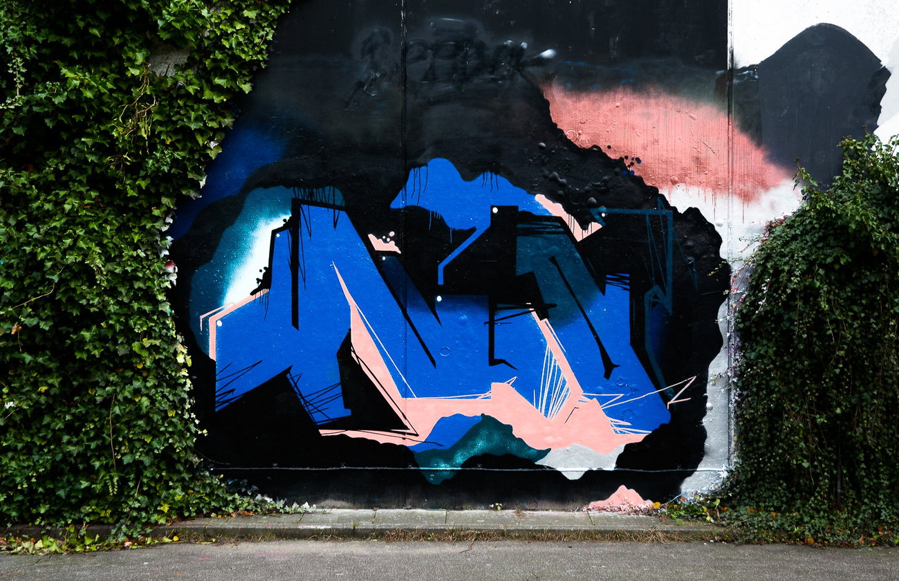 Graffiti Wall - Photo by pilotpirx - hamburg, germany, urban (2017)