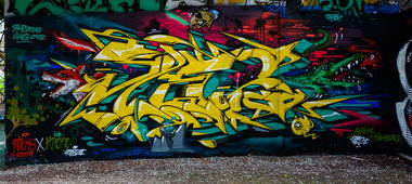 Graffiti Wall - Photo by pilotpirx - hamburg, germany, graffiti