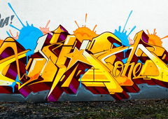 Graffiti Wall - Photo by pilotpirx - mrohmone, mr, ohm
