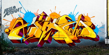 Graffiti Wall - Photo by pilotpirx - mrohmone, mr, ohm