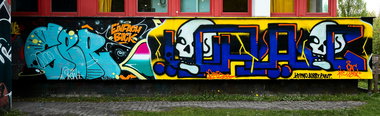 Graffiti Wall - Photo by pilotpirx - hamburg, germany, urban