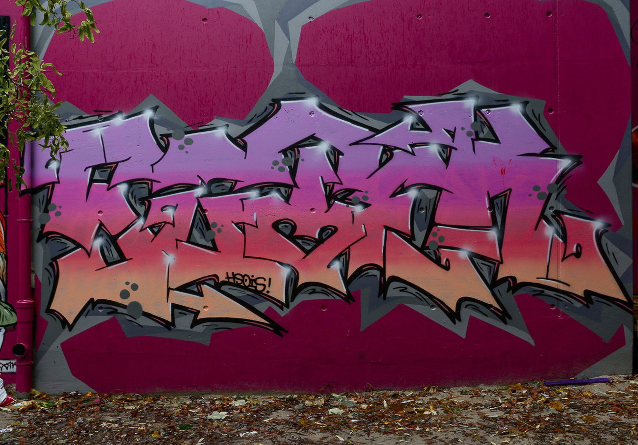 Graffiti Wall - Photo by pilotpirx - hamburg, germany, urban (2017)