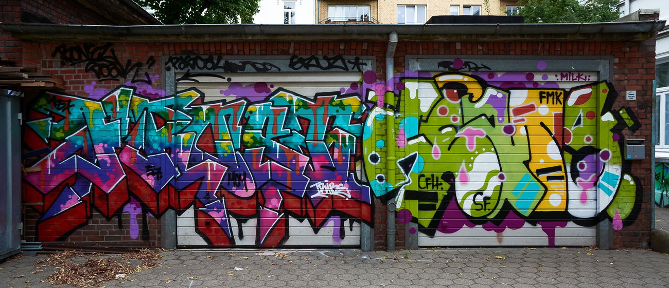 Graffiti Wall - Photo by pilotpirx - hamburg, germany, urban (2018)