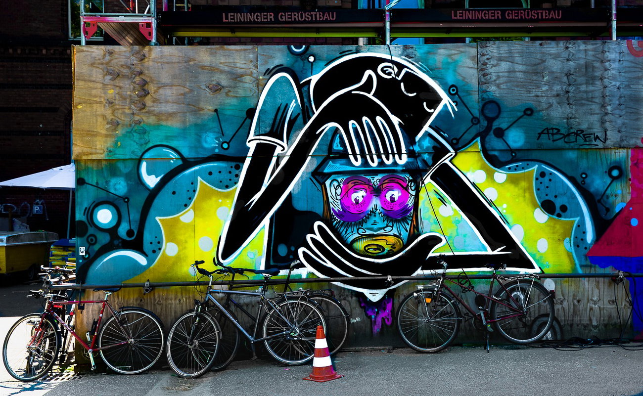 Graffiti Wall - Photo by pilotpirx - hamburg, germany, urban