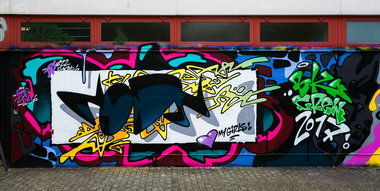 Graffiti Wall - Photo by pilotpirx - hamburg, germany, graffiti (2017)