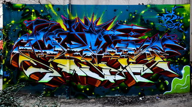 Graffiti Wall - Photo by pilotpirx - hamburg, germany, graffiti