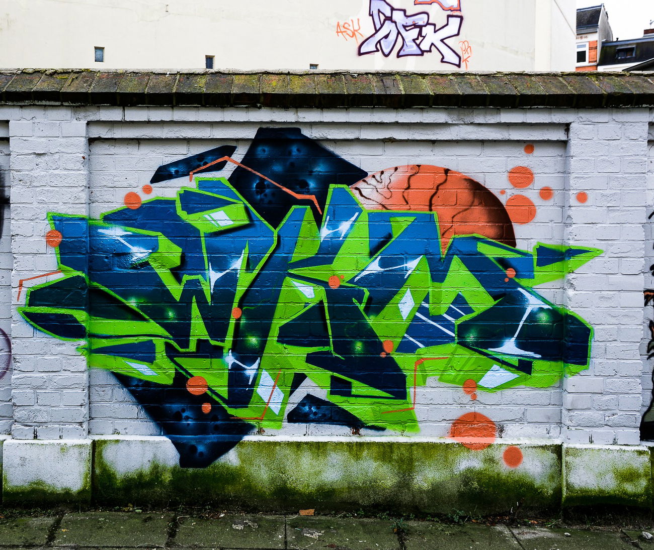 Graffiti Wall - Photo by pilotpirx - hamburg, germany, urban