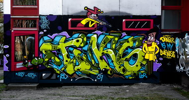 Graffiti Wall - Photo by pilotpirx - hamburg, germany, urban (2018)