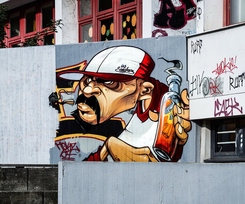 Graffiti Wall - Photo by pilotpirx - pacosanchez, paco, los