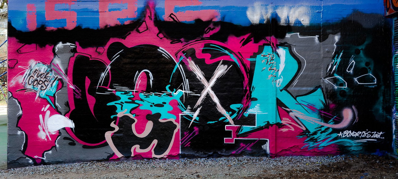 Graffiti Wall - Photo by pilotpirx - hamburg, germany, urban