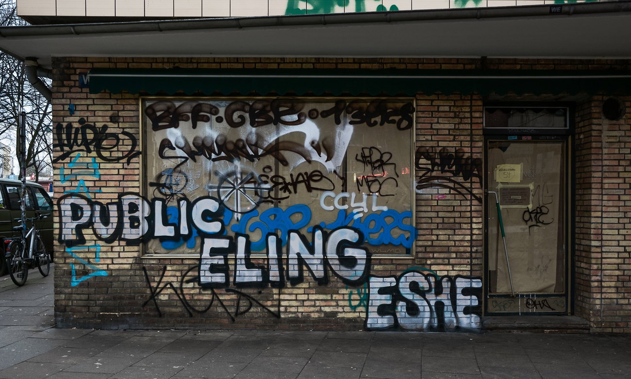 Graffiti Wall - Photo by pilotpirx - hamburg, germany, urban