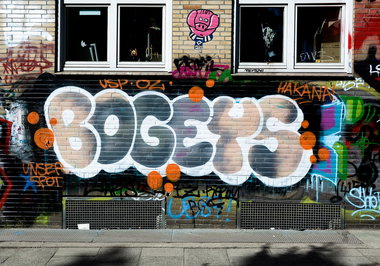 Graffiti Wall - Photo by pilotpirx - hamburg, germany, urban