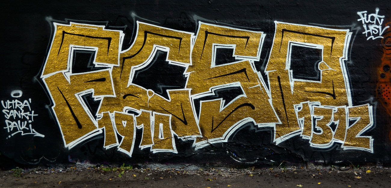 Graffiti Wall - Photo by pilotpirx - hamburg, germany, urban